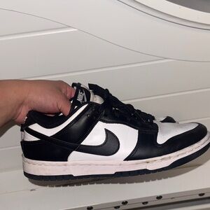 Nike Women’s Black and White Dunk Sneakers